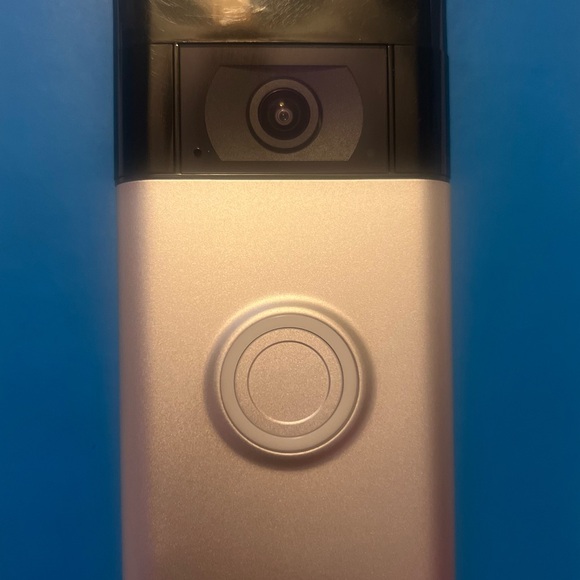 Ring Video Doorbell - Silver and Black- Second Generation - Picture 4 of 9